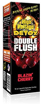 High Voltage Double Flush Blazin' Cherry Detox Drink