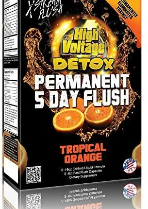 High Voltage Permanent 5 Day Flush - Tropical Orange