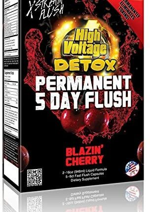 High Voltage Permanent 5 Day Flush - Blazin' Cherry