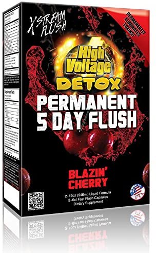 High Voltage Permanent 5 Day Flush - Blazin' Cherry
