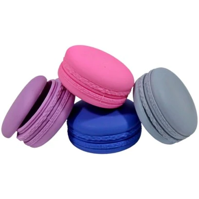 Macaron Silicone Containers