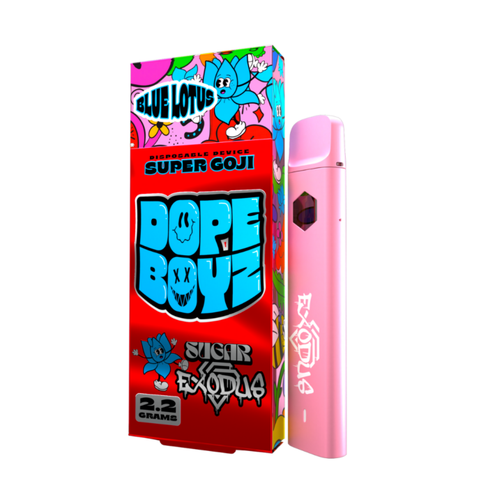 Super Goji - Blue Lotus - 2 Gram Disposable Exodus Vape